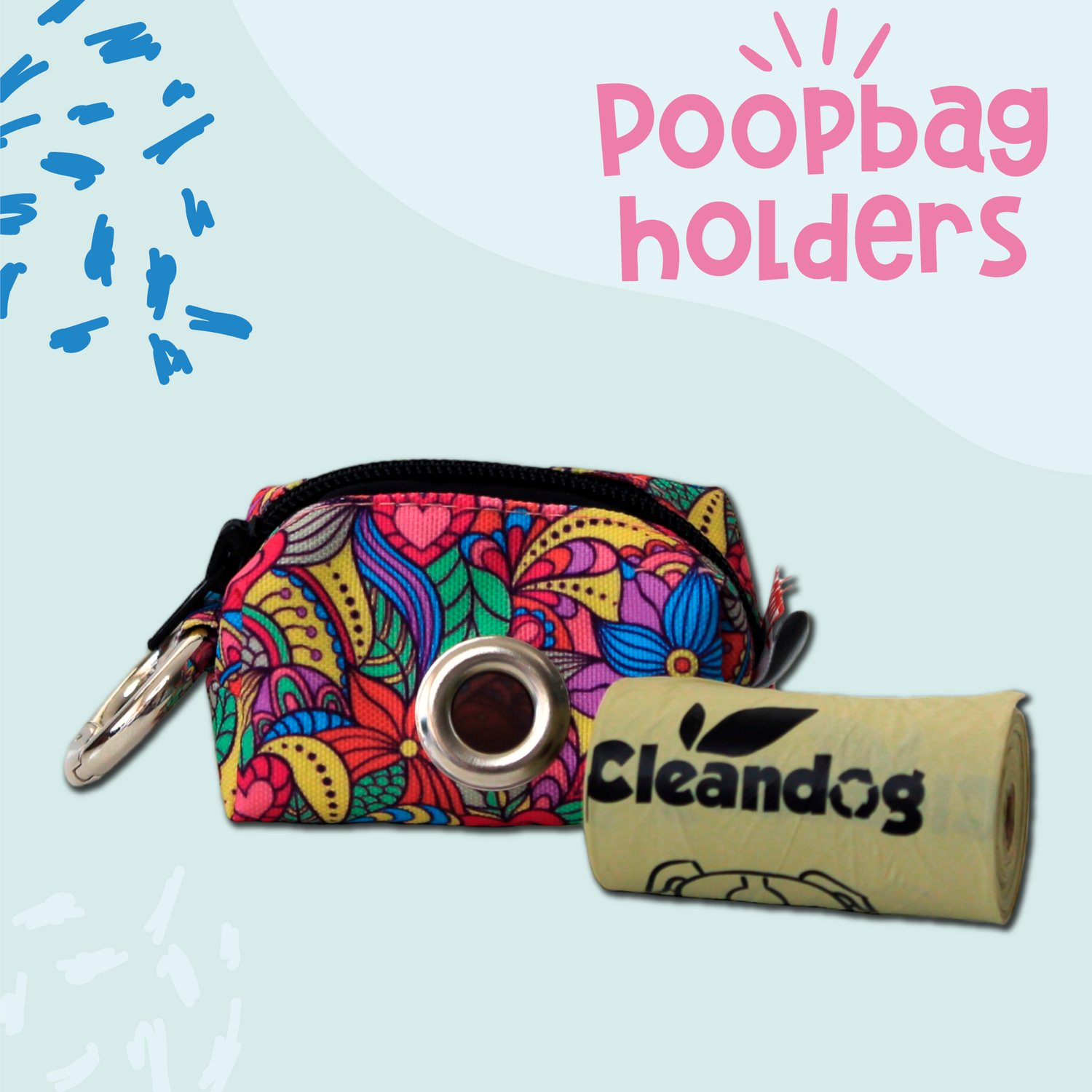 Poop bag holder