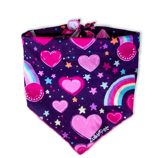 Bandana refrescante UV 50+ Rainbow love